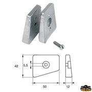 Anode for Bombardier engines (Johnson-Evinrude-OMC) Trem L8147310