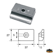 Anode for Bombardier engines (Johnson-Evinrude-OMC) Trem L8147315