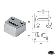 Anodes for Bombardier engines (Johnson-Evinrude-OMC) Trem L8142002