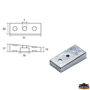 Anodes for Honda engines Trem L8150805
