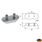 Anodes for Honda engines Trem L8250806