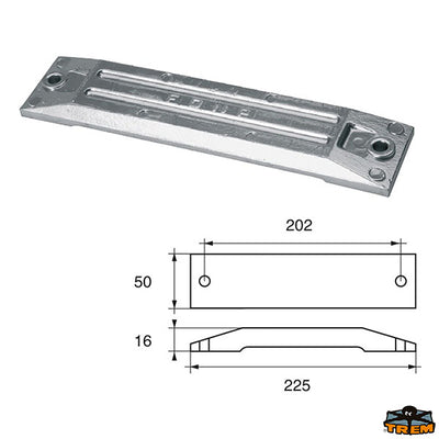 Anodes for Honda engines Trem L8150814