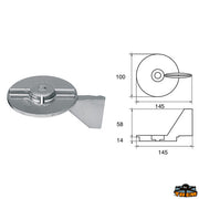 Anode for engines Mercury-Mercruiser Trem L8145018