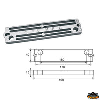 Anodes for engines Mercury-Mercruiser Trem L8145514