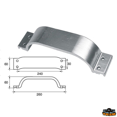 Anode for engines Mercury-Mercruiser Trem L8145323
