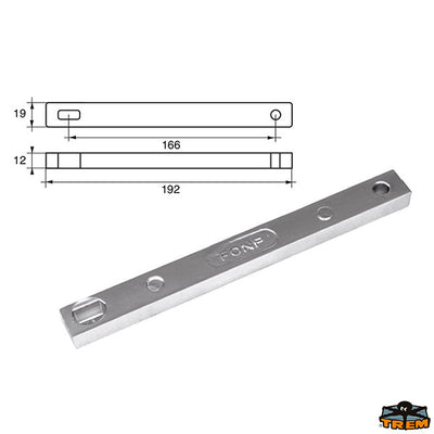 Anode for engines Mercury-Mercruiser Trem L8145319
