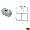 Anode for engines Tohatsu-Nissan Trem L8148504