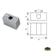 Anode for engines Tohatsu-Nissan Trem L8148504