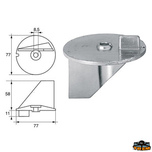 Anode for engines Tohatsu-Nissan Trem L8148507