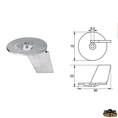 Anode for engines Suzuki Trem L8144025