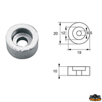 Anode for engines Suzuki Trem L8144012