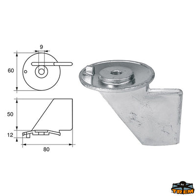 Anode for engines Suzuki Trem L8144007