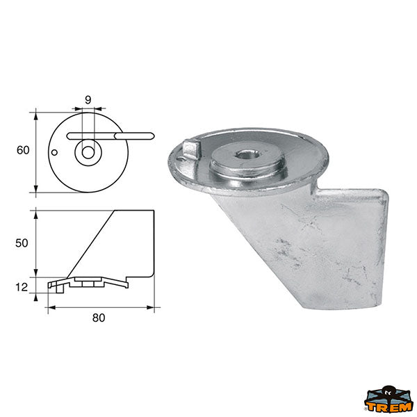 Anode for engines Suzuki Trem L8144007