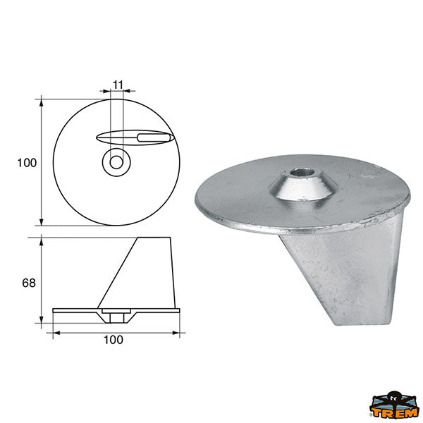 Anode for engines Suzuki Trem L8144014