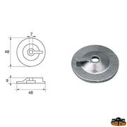 Anode for engines Suzuki Trem L8144006