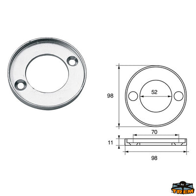 Anodes for engines Volvo-Penta Trem L8140010
