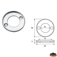 Anodes for engines Volvo-Penta Trem L8240010