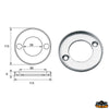 Anodes for engines Volvo-Penta Trem L8240027