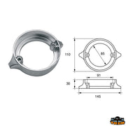 Anodes for engines Volvo-Penta Trem L8140030