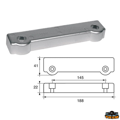 Anodes for engines Volvo-Penta Trem L8240128