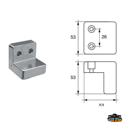 Anode for engines Volvo-Penta Trem L8140127