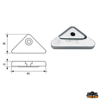Anodes for engines Volvo-Penta Trem L8140135