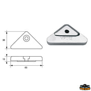 Anodes for engines Volvo-Penta Trem L8140135
