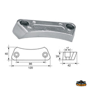 Anodes for engines Volvo-Penta Trem L8240131