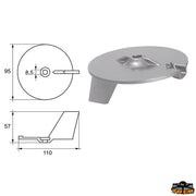 Anodes for engines Yamaha-Mariner Trem L8146004
