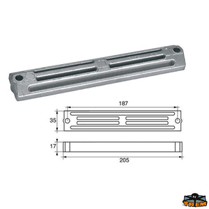 Anode for engines Yamaha-Mariner Trem L8146016