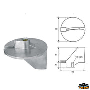 Anodes for engines Yamaha-Mariner Trem L8246022