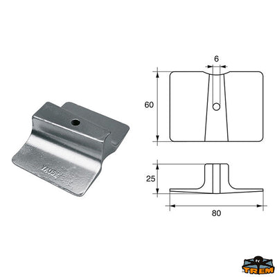 Anodes for engines Yamaha-Mariner Trem L8146303