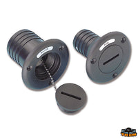Black nylon fuel deck plug Trem N2950080