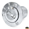 Chromed brass deck filler for flush mounting Trem N2935085