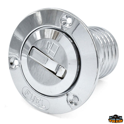 Chromed brass deck filler for flush mounting Trem N2935085