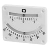 Double bubble inclinometer 101x82 mm