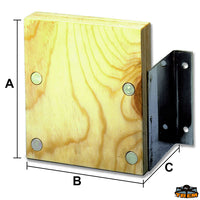 Outboard motor bracket for transom mounting Trem O0700275