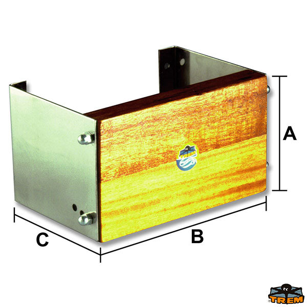 Outboard motor bracket for transom mounting Trem O0700250