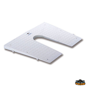 Knurled plastic stern protection plate Trem O0520043