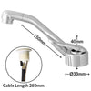 Florenz Cold Water Tap in Chrome