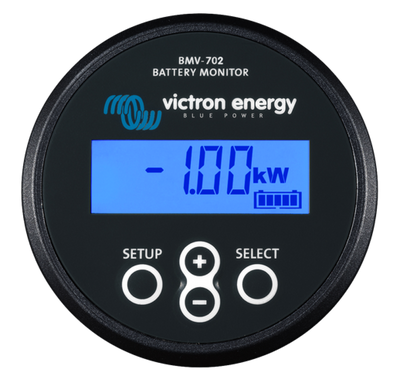 Victron BMV702 Battery Monitor Kit - Black Faced Unit