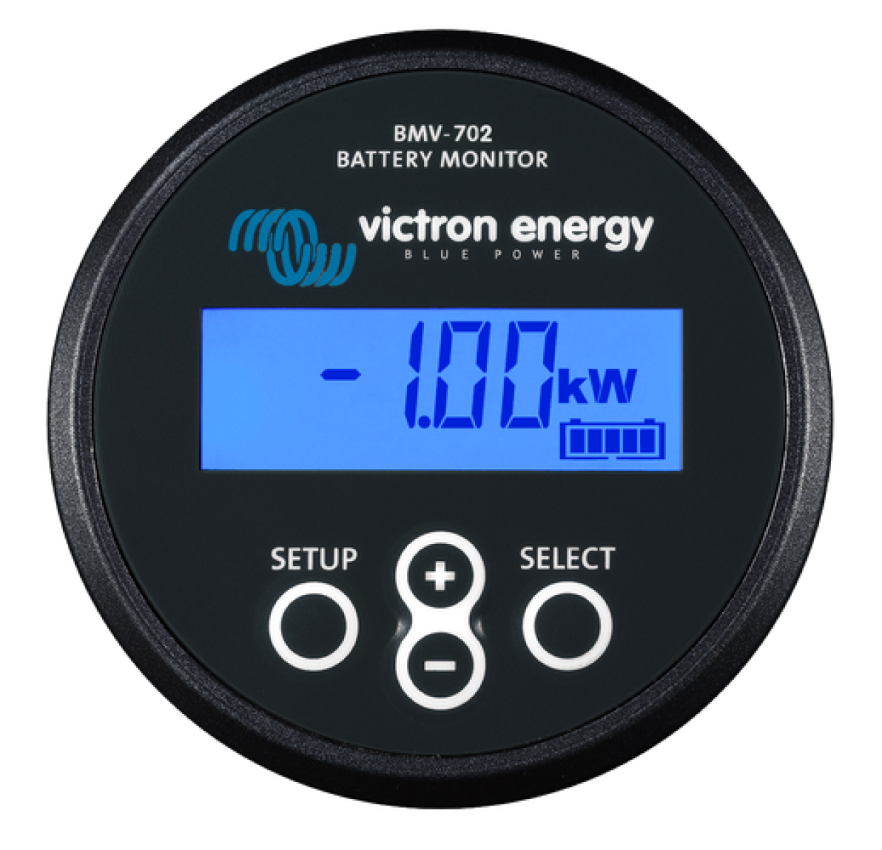 Victron BMV702 Battery Monitor Kit - Black Faced Unit