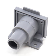 Outlet Hose Socket with Cover for 3/4" Hose