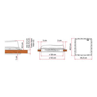 Fiamma Rooflight Vent Crystal (04329B02D)