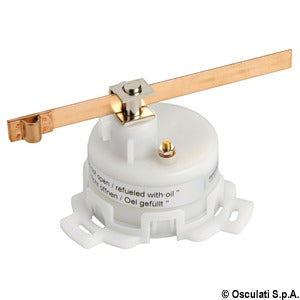 Rudder angle sensor single