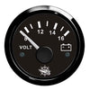 Voltmeter 8/16 V black/black