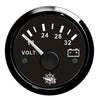 Voltmeter 18/32 V black/black