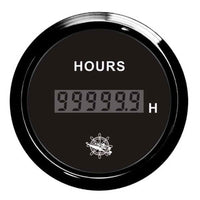 Digital hour counter black/black