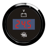 Digital voltmeter 8/32 V black/black