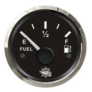 Fuel level gauge 10/180 ohm black/glossy